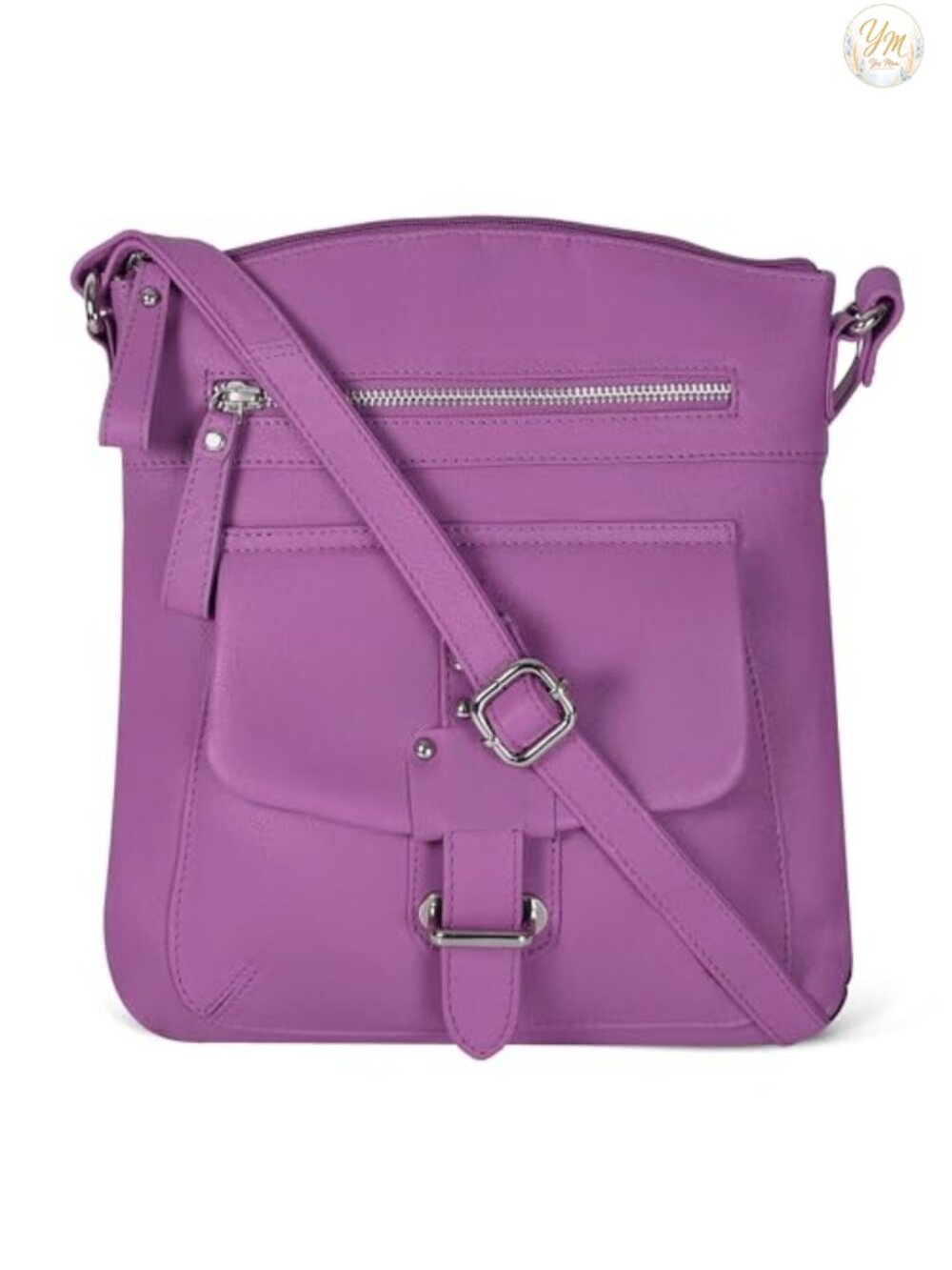 Genuine Leather Crossbody Bag Women Medium Cross Body Handbag Purse